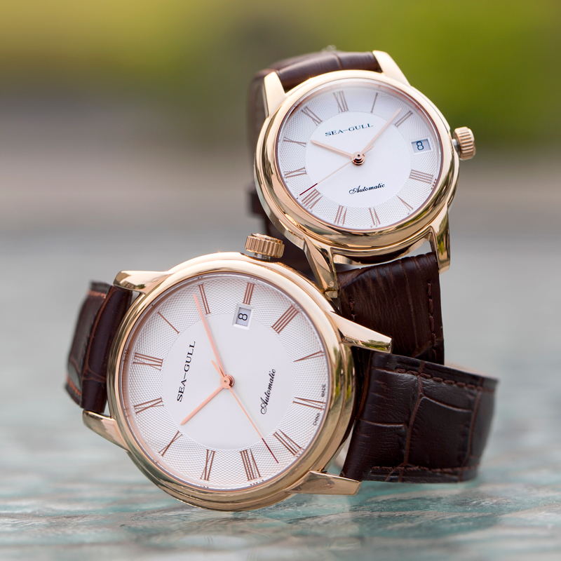 Seagull ชายนาฬิกากลไก Sleek Mi - Omega Watch Constellation บทวิจารณ์และราคา