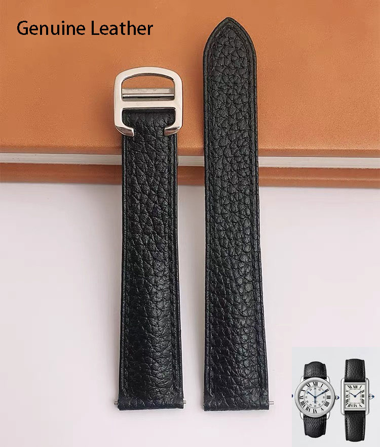 สายนาฬิกาหนังแท้เหมาะสำหรับสาย - Cartier Watch Ballon Bleu บทวิจารณ์และราคา