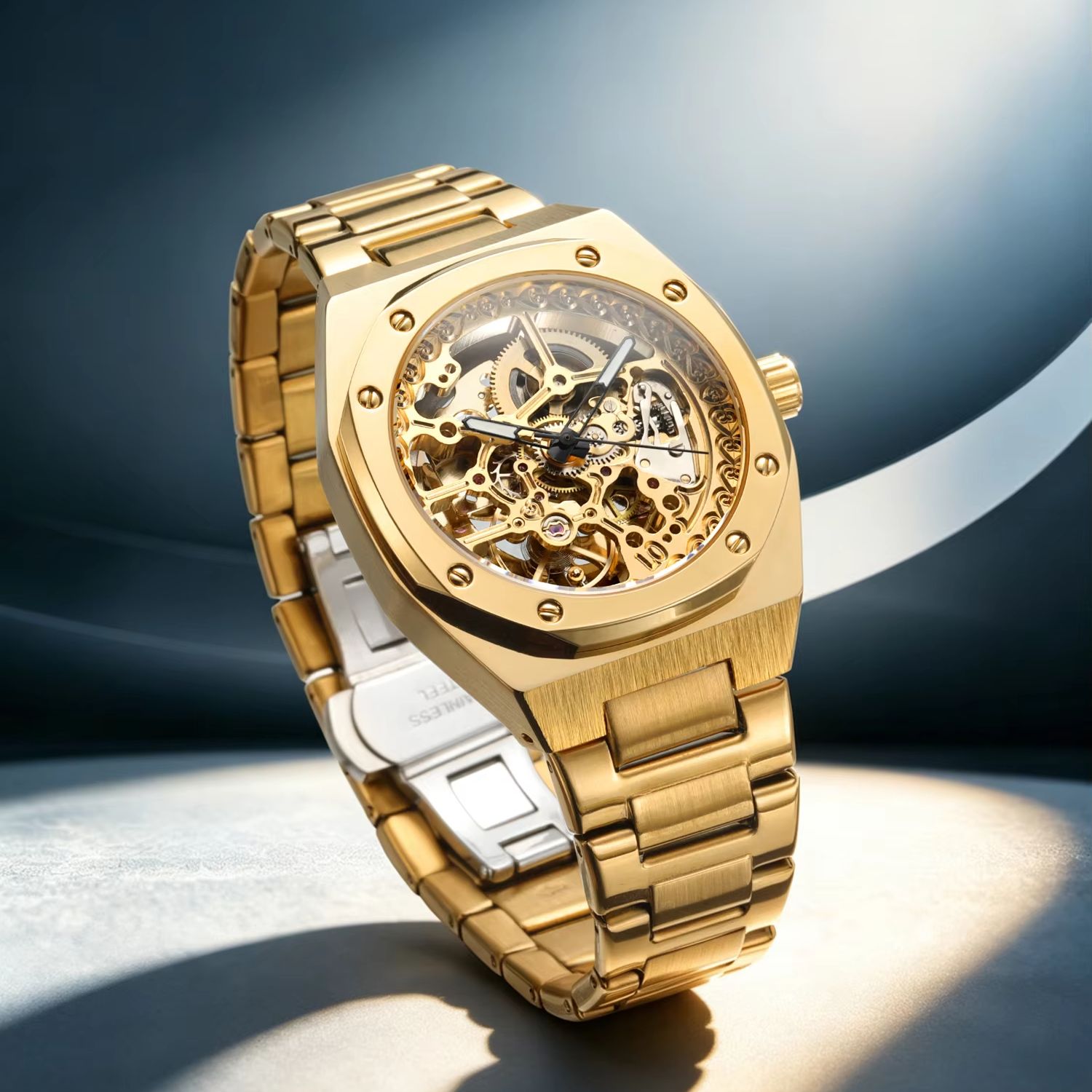 นาฬิกาข้อมือผู้ชาย Forsining R - Patek Philippe Watch Nautilus บทวิจารณ์และราคา