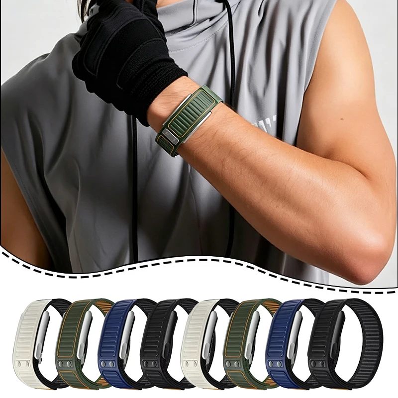 สายรัดข้อมือไนลอนสำหรับ Whoop  - Sport Loop Velcro บทวิจารณ์และราคา