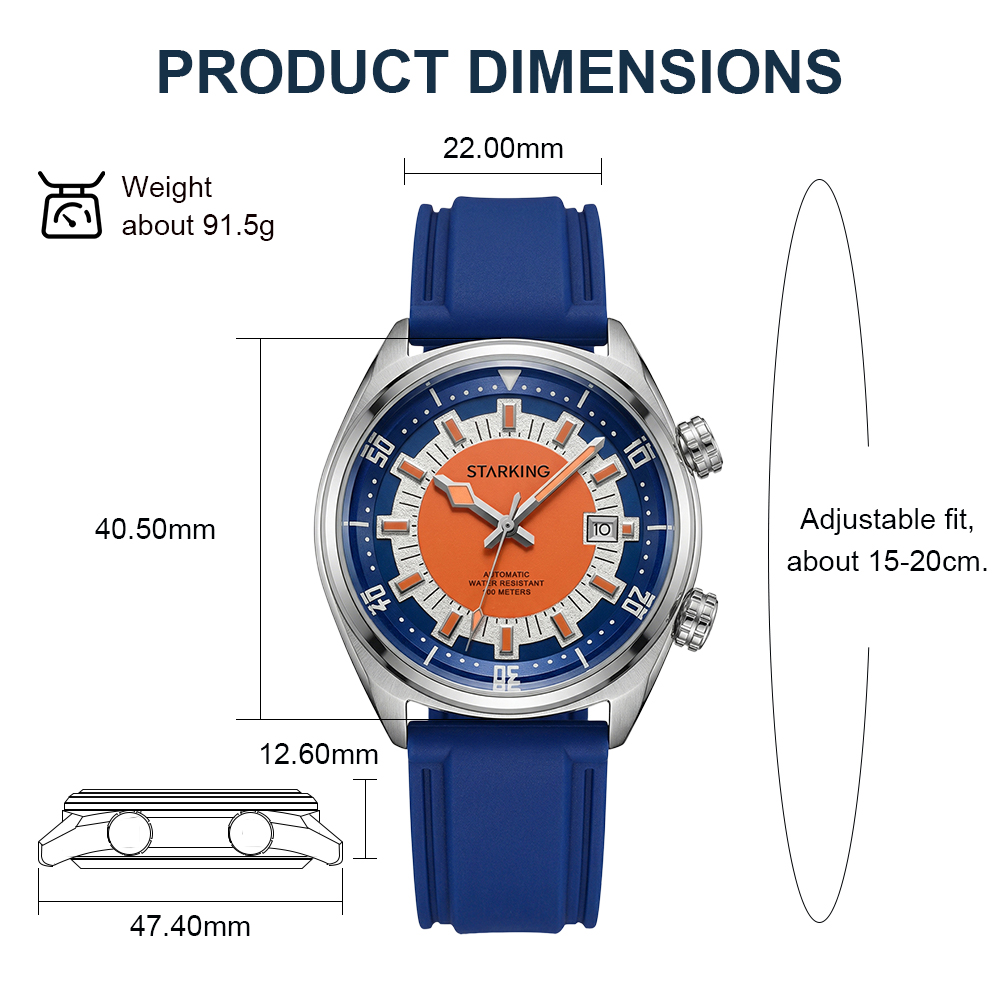 STARKING 8215 นาฬิกาดำน้ำแบบกล - Seiko Watch Presage บทวิจารณ์และราคา